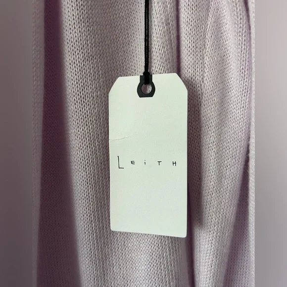 NWT Leith by Nordstrom Lilac Midi-Cardigan - Picture 6 of 10
